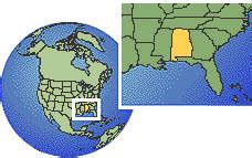 Current local time in Alabama, United States .